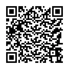 Codice QR per il numero di telefono +12187464980