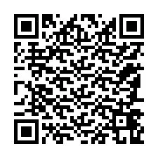 QR Code pour le numéro de téléphone +12187469289