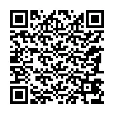 QR-Code für Telefonnummer +12187476088