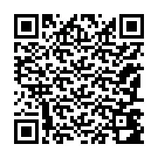 Kode QR untuk nomor Telepon +12187482135