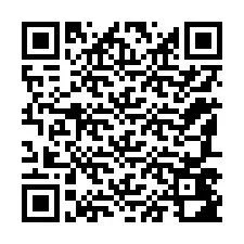 QR-код для номера телефона +12187482301