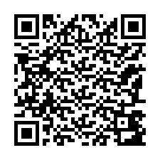 QR kód a telefonszámhoz +12187483025