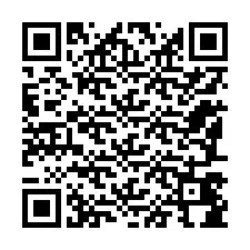 QR Code pour le numéro de téléphone +12187484027