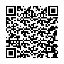 QR Code สำหรับหมายเลขโทรศัพท์ +12187484264