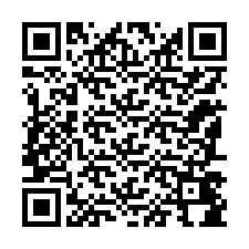 QR kód a telefonszámhoz +12187484265