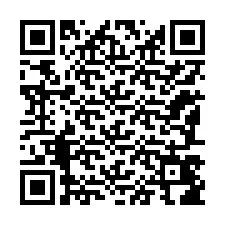 Codice QR per il numero di telefono +12187486425