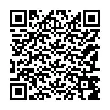 Código QR para número de telefone +12187486431