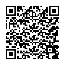 QR-code voor telefoonnummer +12187486618