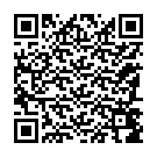 QR-koodi puhelinnumerolle +12187486619