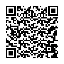 Kode QR untuk nomor Telepon +12187486825