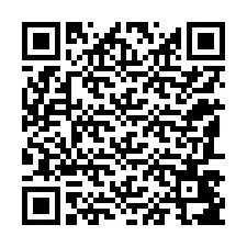 QR kód a telefonszámhoz +12187487554