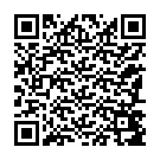 Codice QR per il numero di telefono +12187487624