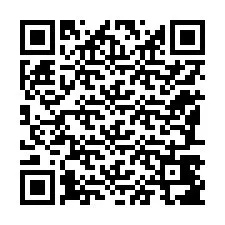 QR код за телефонен номер +12187487826