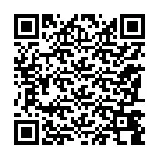 Código QR para número de telefone +12187488076