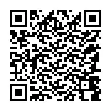 電話番号のQRコード +12187488988