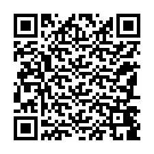 Kode QR untuk nomor Telepon +12187489230