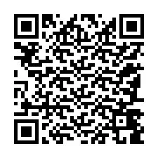 QR kód a telefonszámhoz +12187489938