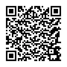 Kode QR untuk nomor Telepon +12187491141