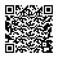 Kode QR untuk nomor Telepon +12187492917