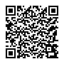 QR код за телефонен номер +12187493450