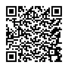 QR код за телефонен номер +12187494249