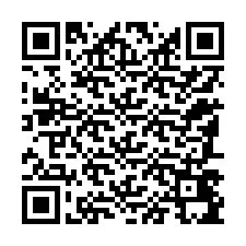 QR Code pour le numéro de téléphone +12187495248