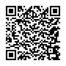 Kode QR untuk nomor Telepon +12187497077