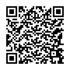 QR Code สำหรับหมายเลขโทรศัพท์ +12187499274