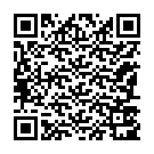 Código QR para número de telefone +12187501935