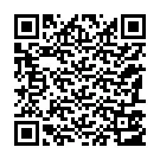 QR Code สำหรับหมายเลขโทรศัพท์ +12187503014