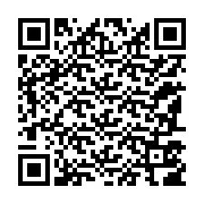 Código QR para número de telefone +12187506070