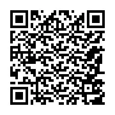 QR kód a telefonszámhoz +12187507777