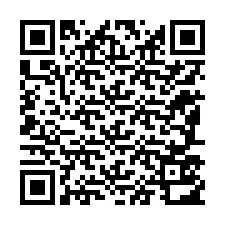 QR kód a telefonszámhoz +12187512322