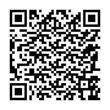 Kode QR untuk nomor Telepon +12187566046