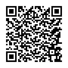 Kode QR untuk nomor Telepon +12187566569