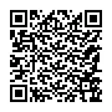 Codice QR per il numero di telefono +12187566785