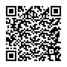 QR Code for Phone number +12187568696