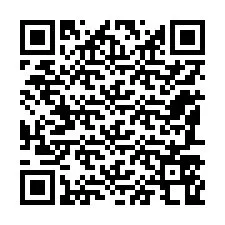 QR-Code für Telefonnummer +12187568917