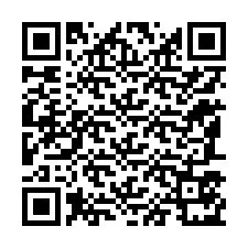 QR-Code für Telefonnummer +12187571042