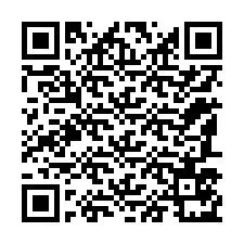 Codice QR per il numero di telefono +12187571541