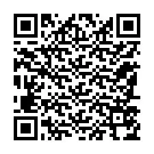 QR-code voor telefoonnummer +12187574693