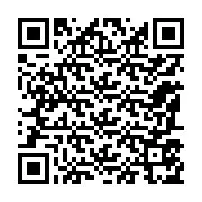 Codice QR per il numero di telefono +12187575157