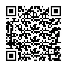 QR-koodi puhelinnumerolle +12187577042