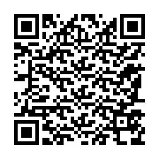 QR kód a telefonszámhoz +12187578192