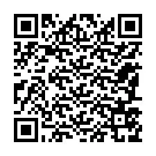 QR-koodi puhelinnumerolle +12187579527