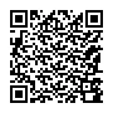 QR-koodi puhelinnumerolle +12187580075