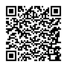 Código QR para número de teléfono +12187580076