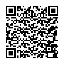 QR kód a telefonszámhoz +12187580909