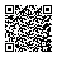 QR kód a telefonszámhoz +12187581325