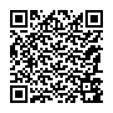 QR код за телефонен номер +12187581545